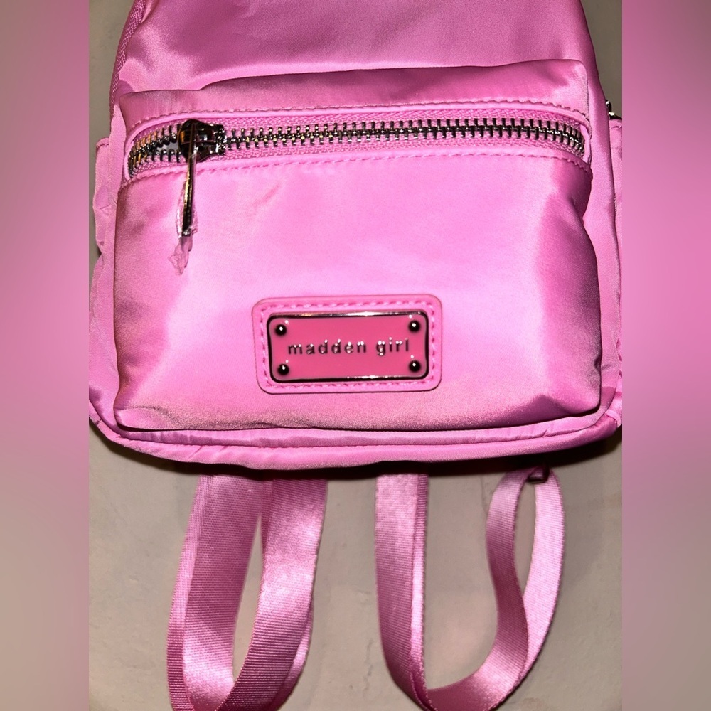 MADDEN GIRL AMILA LT. PINK MINI BACKPACK. BRAND NEW WITH TAGS. - Picture 8 of 8
